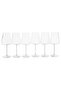 Alex 6-piece Stemware Crystal Glass Set 400ml -clear - 3