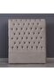 AURORA HEADBOARD VELVET BEIGE L-120 : H-125 CM - 6