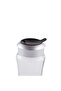 Derya 8-Piece Glass Spice Jar With Metal Stand - Clear - 4