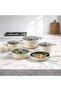 Oms Oyester 9-piece Cookware Set - Beige - 2