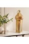Rawabi Metal Cutwork Lantern 18x48cm - Gold