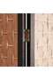 Erela 4-panel Wood Room Divider 180x2x180cm - Natural - 3