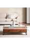 Rosil Coffee Table Medium Box Legs - Walnut - 2