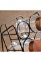 Cassia 6-Piece Spice Jar Set With Slanting Stand -Clear - 2