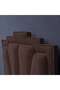 Uranus Headboard Velvet Brown L-120 : H-125 Cm - 3
