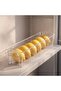 Verde Narrow Fridge Organizer Bin 37.2x10.8x9.9cm -clear