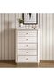 Suzie Chest Of 5 Drawer - Beige - 2