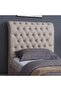 Aurora Headboard Chanel Beige L-120 : H-125 Cm
