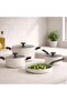 Berghoff Glints 7-piece Cookware Set - Cream - 2