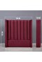 VENUS HEADBOARD VELVET PINK L-120 : H-125 CM - 4