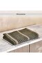 Serene Linen Stripe Terry Bath Towel 70x140 Cm-olive - 6