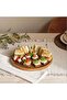 Savanna Mango Wood Etched Serving Platter Dia30x1.5cm -brown - 2