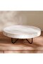Alida Wooden Decor Stand 28x10cm - White - 6