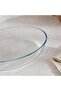 Pyrex Borosilicate Glass Oval Baking Dish 35x24x6cm - Clear - 2
