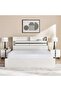 Prague Bed 180x200cm With Usb Port - White - 2