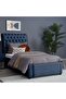 AURORA HEADBOARD CHANEL NAVY BLUE L-120 : H-125 CM - 6