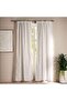 Trossa 2 Piece Sheer Curtain Set 135x300cm - White
