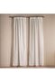 Trossa 2 Piece Sheer Curtain Set 135x300cm - White - 3