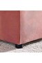DIANA SINGLE BED VELVET PINK 90X200 CM - 4