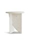 Tetris End Table Marble - White - 5