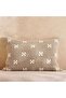 Pinwheel Linen Dotty Down Feel Filled Cushion 40x60cm - Linen