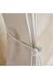 Buds Magnetic Curtain Tieback - Ivory - 2