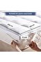 Advanced Cool Gel Infusion Mattress Topper 160x200x5cm - White - 6