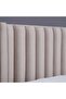 Venus Headboard Velvet Beige L-90 : H-125 Cm - 3