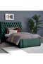 MARS HEADBOARD CHANEL OLIVE GREEN L-90 : H-125 CM - 6