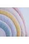 Rainbow Filled Cushion With Tassels 30x45cm-pink - 3