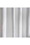 Wayne Textured Stripe Blackout 2 Piece Curtain Set 135x240cm - White - 3
