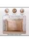 Reve Memory Foam Cushion 35x50x13cm - Brown - 5