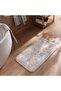 Pentos Comfy سجادة حمام مطبوعة 70x120 سم - بيج