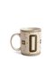 Alphabet O Mug 300ml -white - 3