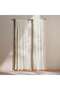 Ellington Organza Sheer 2 Piece Curtain Set 135x240cm - Beige - 4