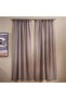 Serene Slub Rod Pocket Sheer Curtain Pair 135x240 Cm - Grey - 3