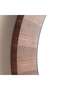 Chandyl Wooden Wall Mirror Dia 127cm - Natural - 2