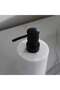 Elegance Marble Soap Dispenser Dia12.7x7.6cm - White - 2