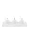 Kenar Serving Set With Gold Rim Dia36.3cm - White - 2