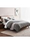 Premium Turkish Cotton Jersey Queen Fitted Sheet 160x200+33cm -light Grey - 5