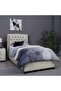 BIANCA HEADBOARD VELVET WHITE L-100 : H-125 CM - 5