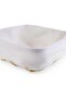 Edon Metal Bread Basket 22x22x8.5cm - Gold - 4