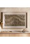 Braska Handcrafted Shell Shadow Box 120x80cm - Beige