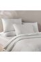 Eminence Living Stripe 3-piece Queen Duvet Cover Set 200x200cm - White
