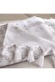 Palm Allover Jacquard 700 gsm Bath Towel 70x140 cm cm - Beige - 2