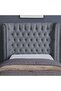 NEPTUNE HEADBOARD CHANEL GREY L-100 : H-125 CM - 2