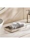 Meteor Metal Towel Tray 27x15x3cm - Silver