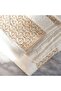 Warner Border 6 Piece Yarndyed Jacquard Towel Set- Ochre - 3