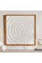 Grooves Handmade Shadow Box 100x100cm - Off White