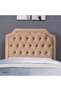 ANDROMEDA HEADBOARD VELVET GOLD L-120 : H-125 CM - 2